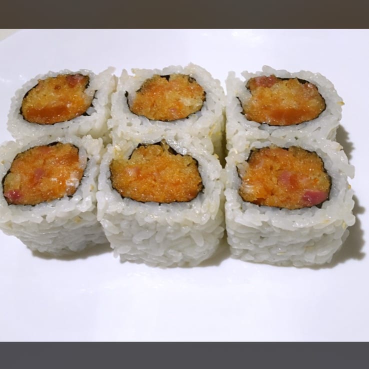 Spicy Salmon Roll.