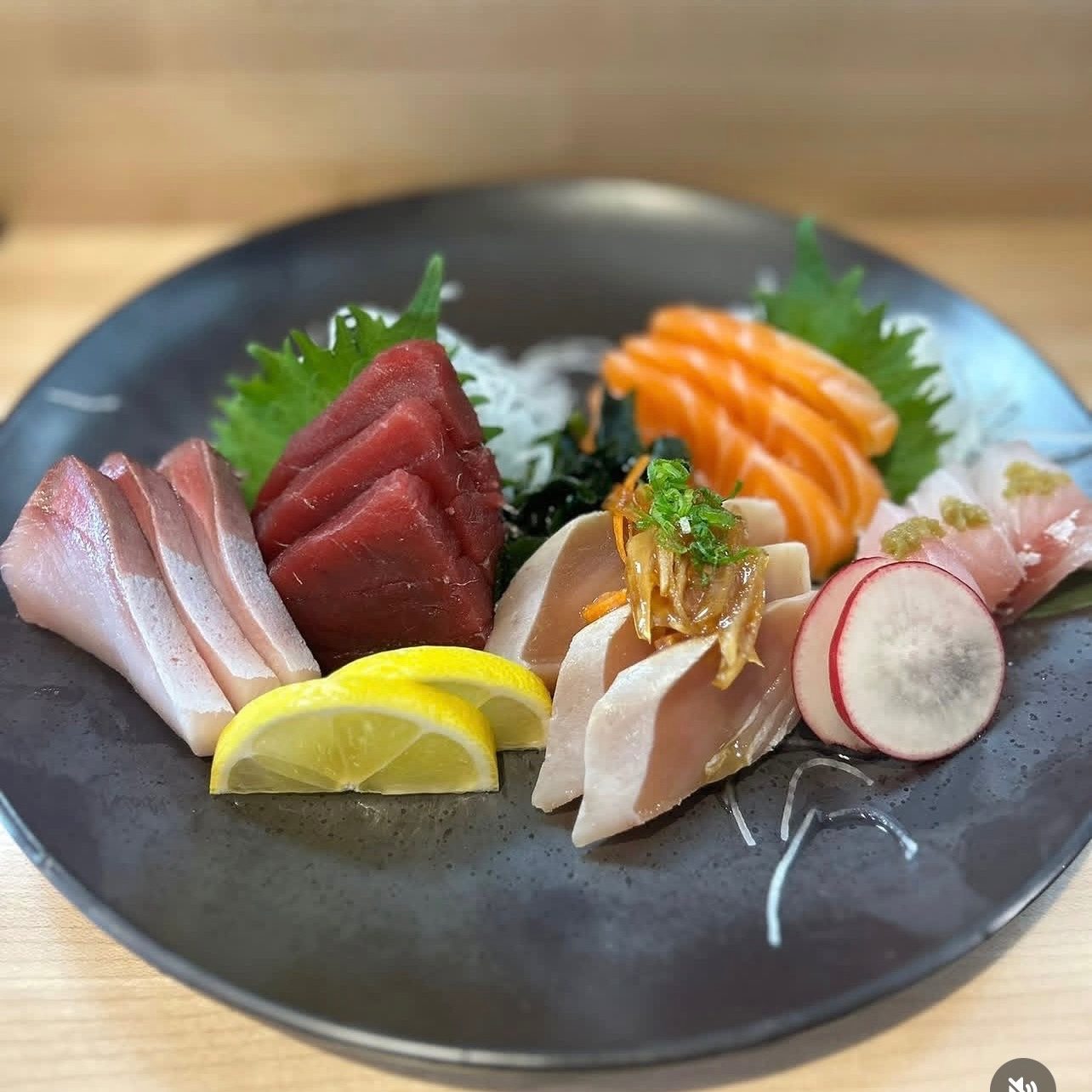 Sashimi Platter.