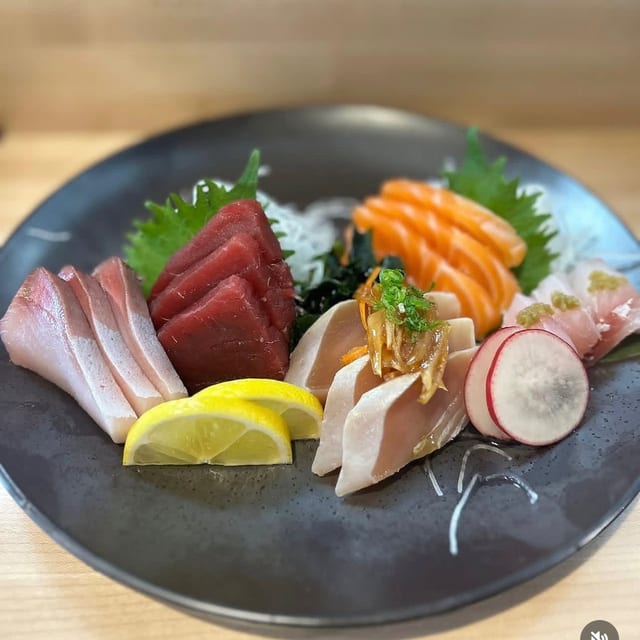 Sashimi Platter.