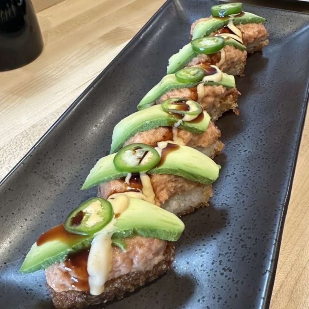 Crispy Rice Tuna.