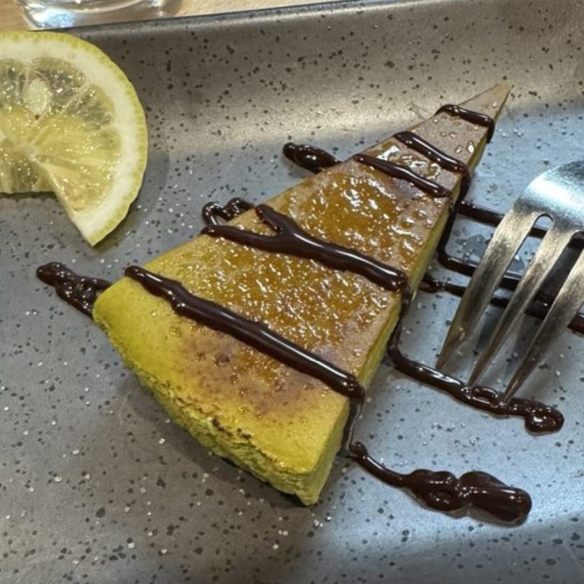 Matcha Cheesecake.